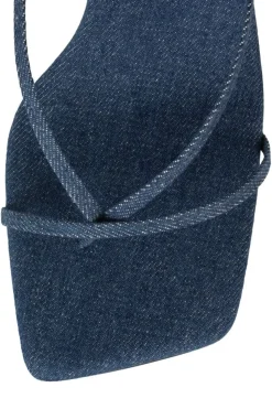 Online Fluxx Blue Denim Heel