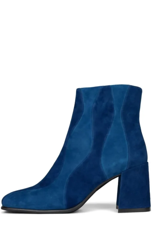 Discount Lavalamp Blue Suede Combo Boot