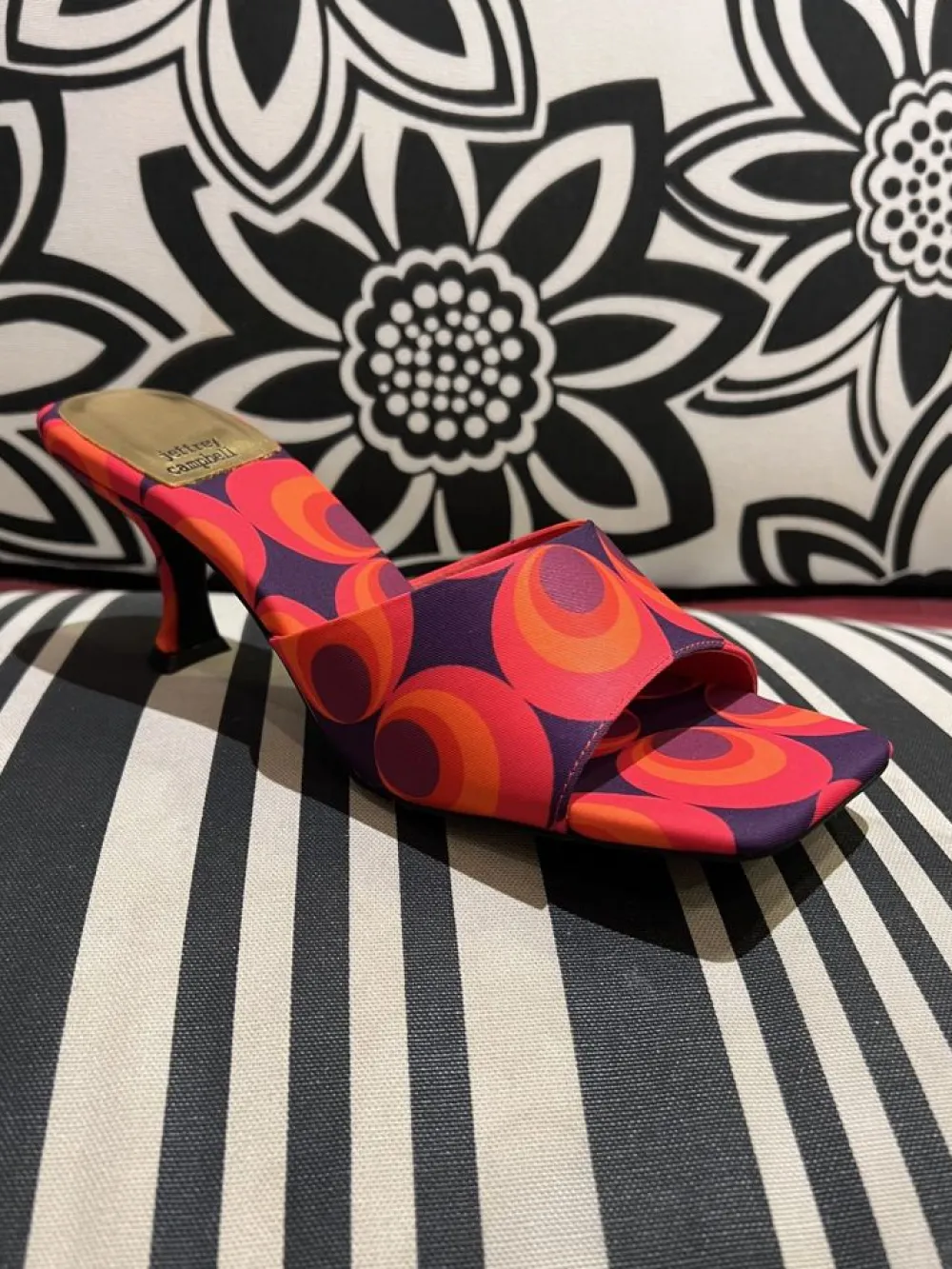 Hot Mr. Bigmod Fabric Heel