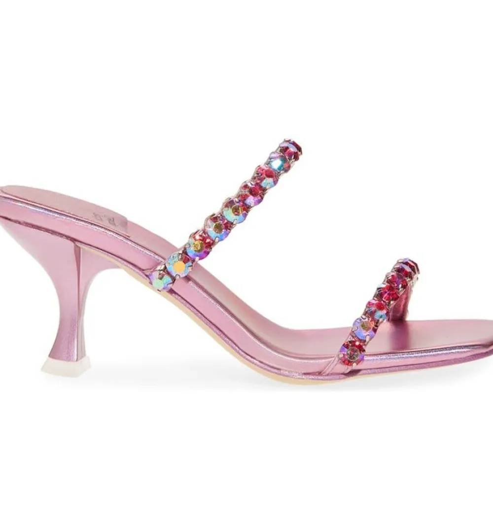 Outlet Mrs Big 2 Pink Inidescent Combo Heel