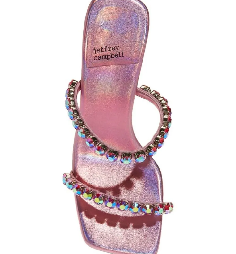 Outlet Mrs Big 2 Pink Inidescent Combo Heel