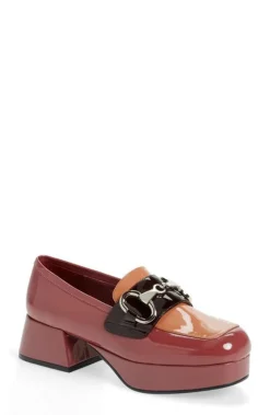 Outlet Student-2 Mauve Patent Multi Loafers/Oxfords