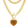 Online Oh Girl Brown Agate Necklace Jewelry
