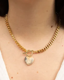 Online Oh Girl Brown Agate Necklace Jewelry