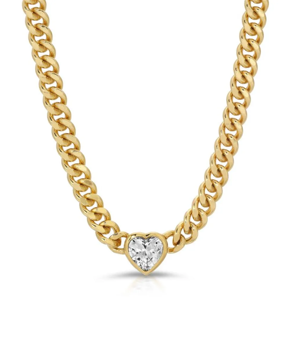 Flash Sale Sugar Heart Chain Link Necklace Jewelry