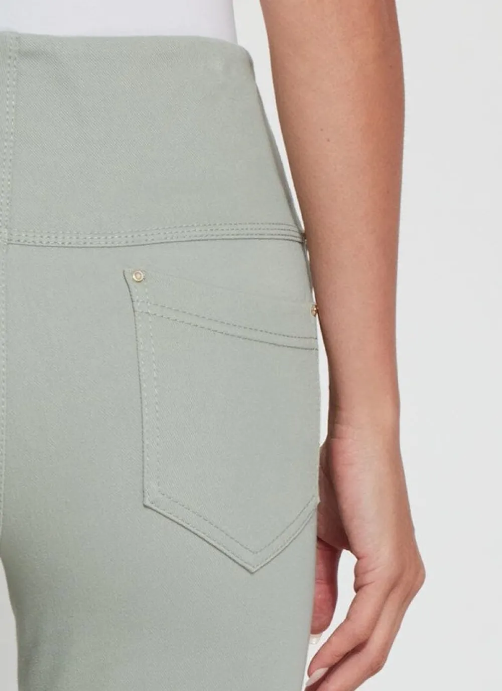 Outlet Ankle Denim Baby Bootcut Sage Jeans