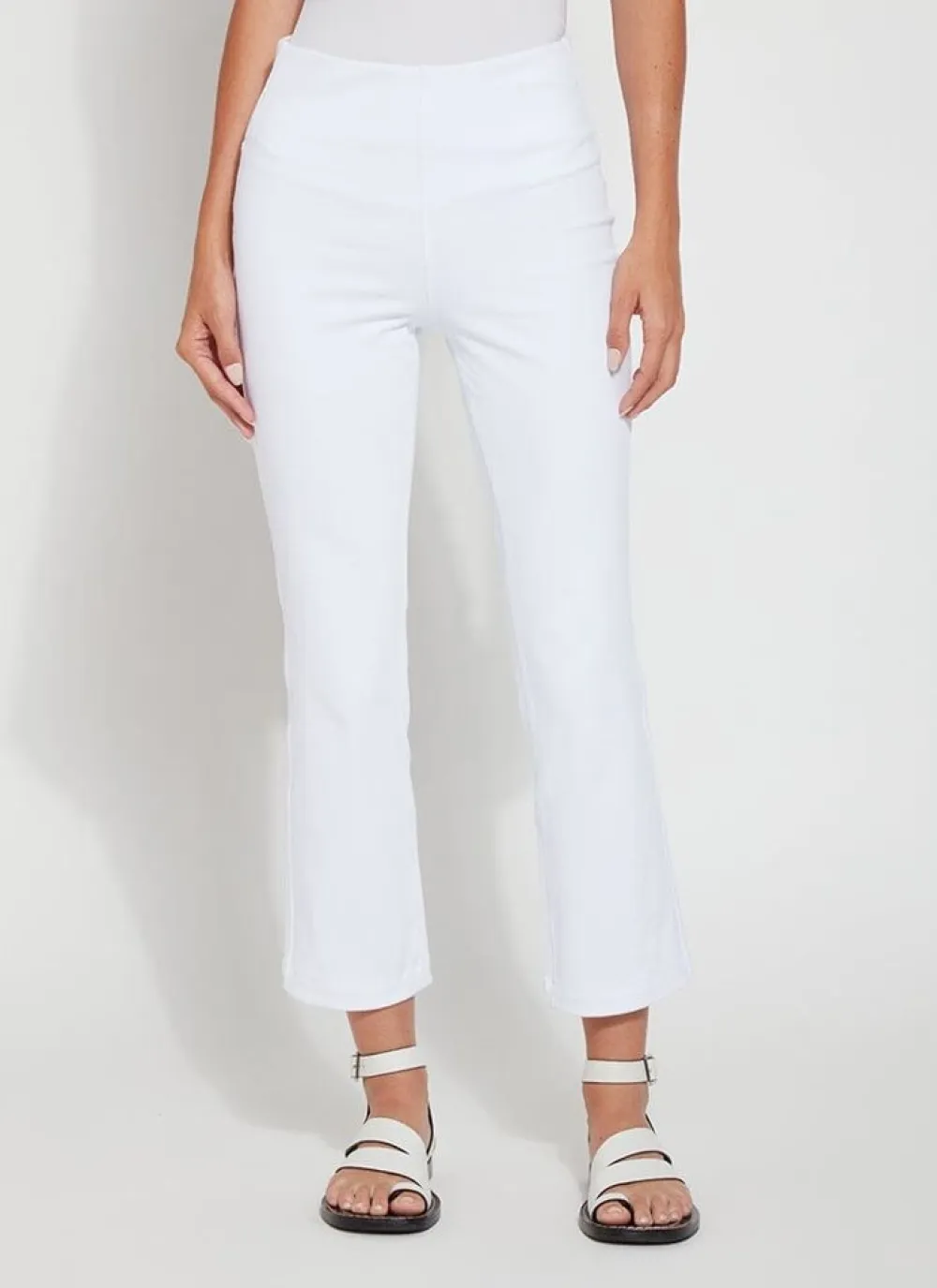 Online Ankle Denim Baby Bootcut White Jeans