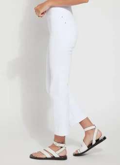 Online Ankle Denim Baby Bootcut White Jeans