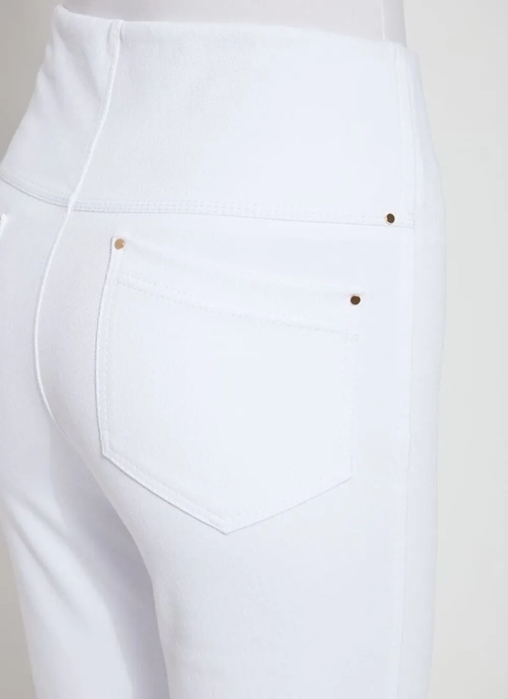 Online Ankle Denim Baby Bootcut White Jeans