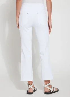 Online Ankle Denim Baby Bootcut White Jeans