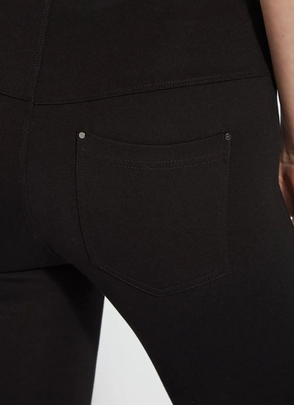 Sale Ponte Toothpick Black Legging Leggings