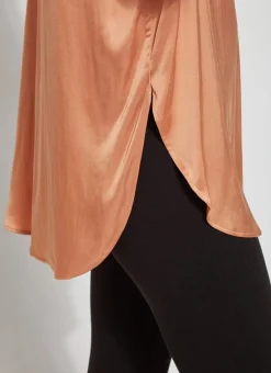 Sale Santorini Top Iced Tea Blouses
