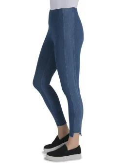 Outlet Step Hem Denim Mid Wash Jeans