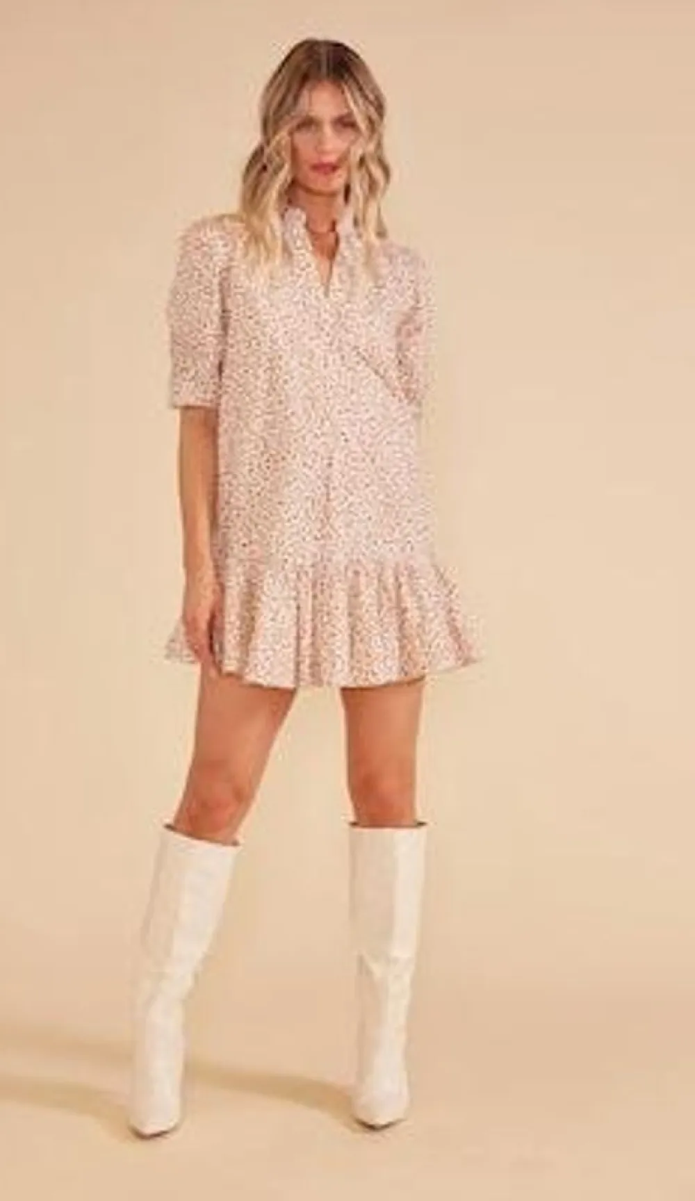 Fashion Freya Belted Mini Dress Mini