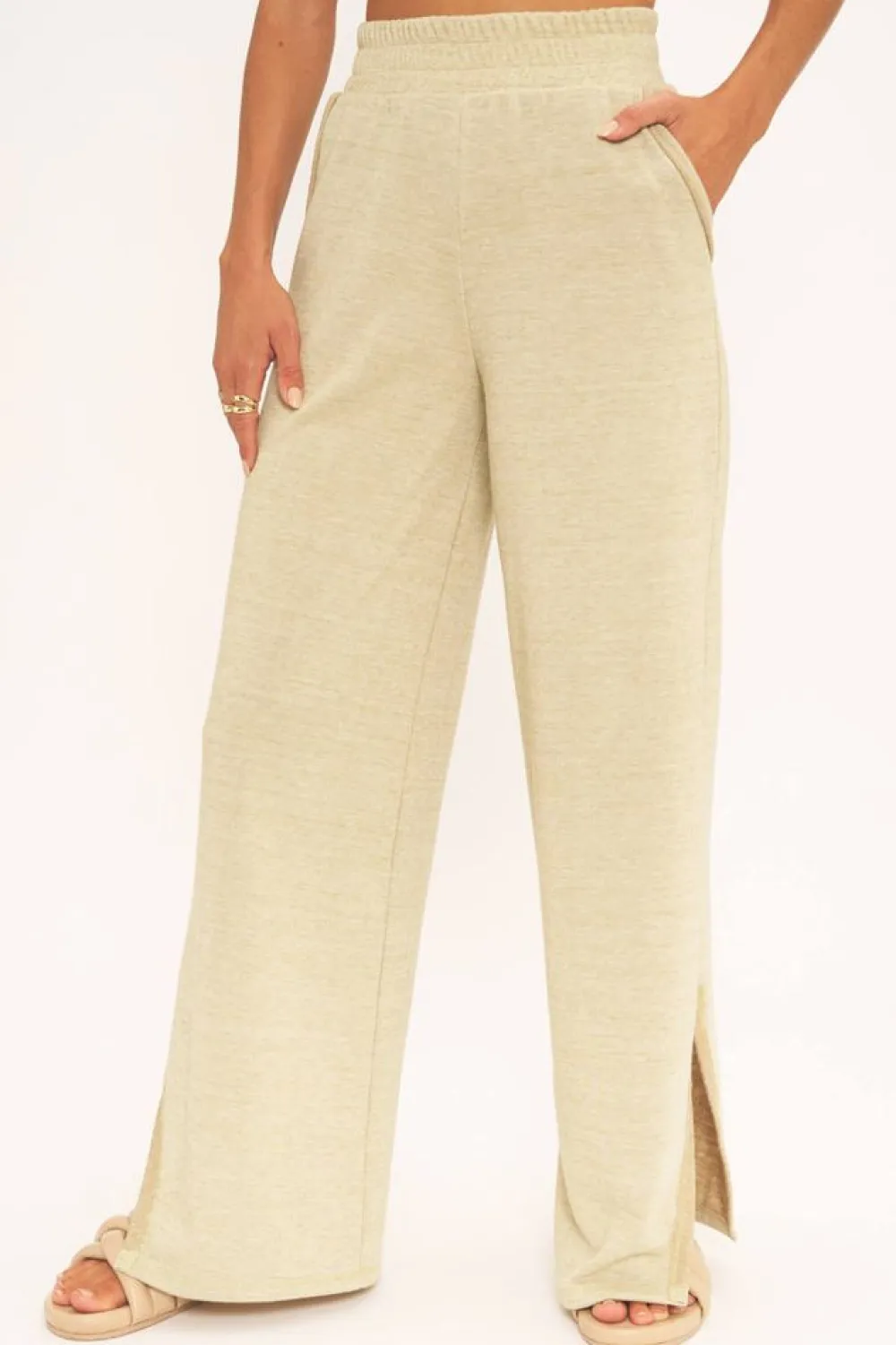 Outlet Adey Side Slit Pant Pants