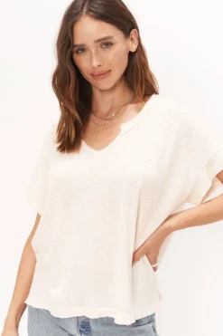 Flash Sale Bronwyn Pink Notch Tee T-Shirts
