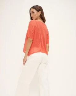 Fashion Dani Mesh Tee Summer Cherry T-Shirts