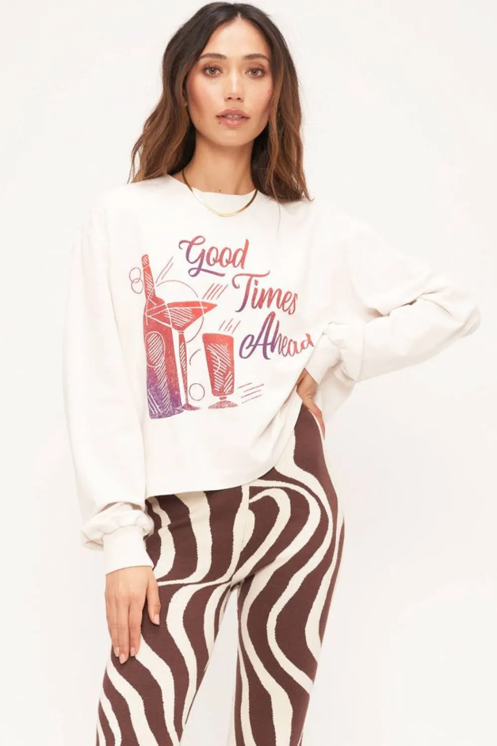 Discount Good Times Ahead Sweatshirt Sweatshirts