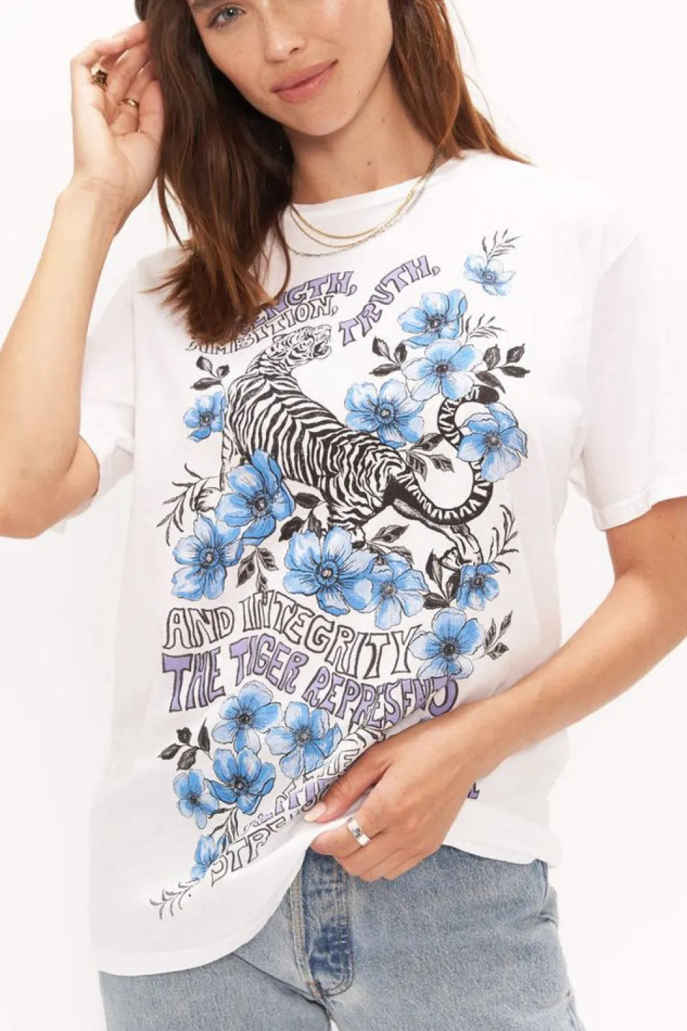 Cheap Tiger Energy Easy Fit Tee T-Shirts