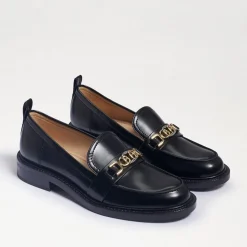 Best Sale Christy Black Shiny Loafer Loafers/Oxfords