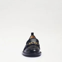 Best Sale Christy Black Shiny Loafer Loafers/Oxfords