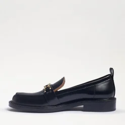 Best Sale Christy Black Shiny Loafer Loafers/Oxfords