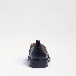 Best Sale Christy Black Shiny Loafer Loafers/Oxfords