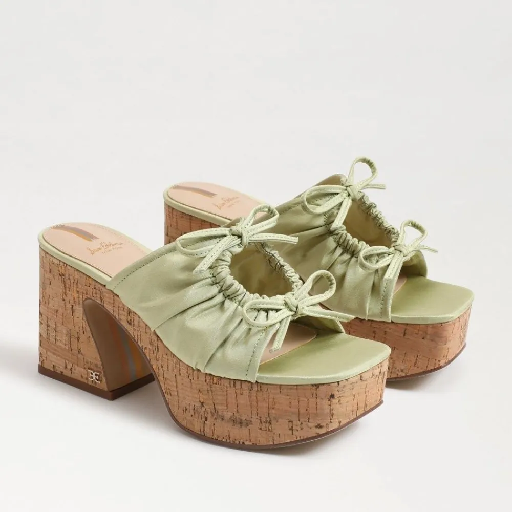 Store Dova Iced Lime Platform Wedge