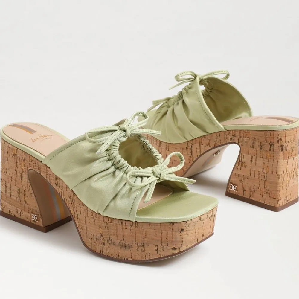 Store Dova Iced Lime Platform Wedge