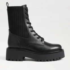 Cheap Evina Platform Combat Boot Boot