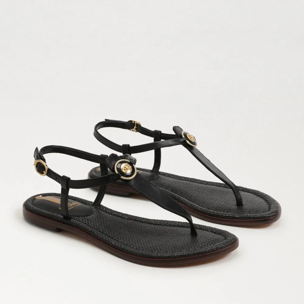 Online Gigi Black Signet Sandal Sandal