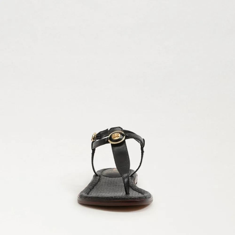 Online Gigi Black Signet Sandal Sandal