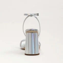 Store Kia Silver Iridescent Heel