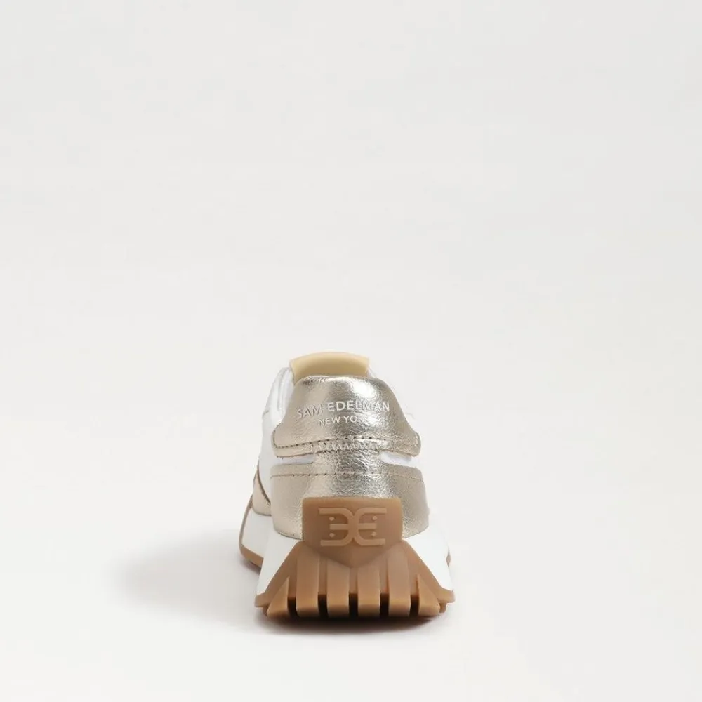 Store Layla Sneaker White/Gold Sneaker