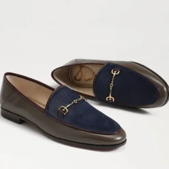 Hot Lorainehudson Navy/Olive/Burg Loafer Loafers/Oxfords