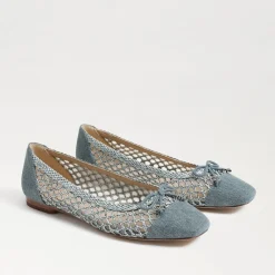 Store May Denim Ballet Flat Flat