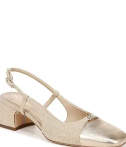 Hot Tarra 2 Gold Slingback Heel