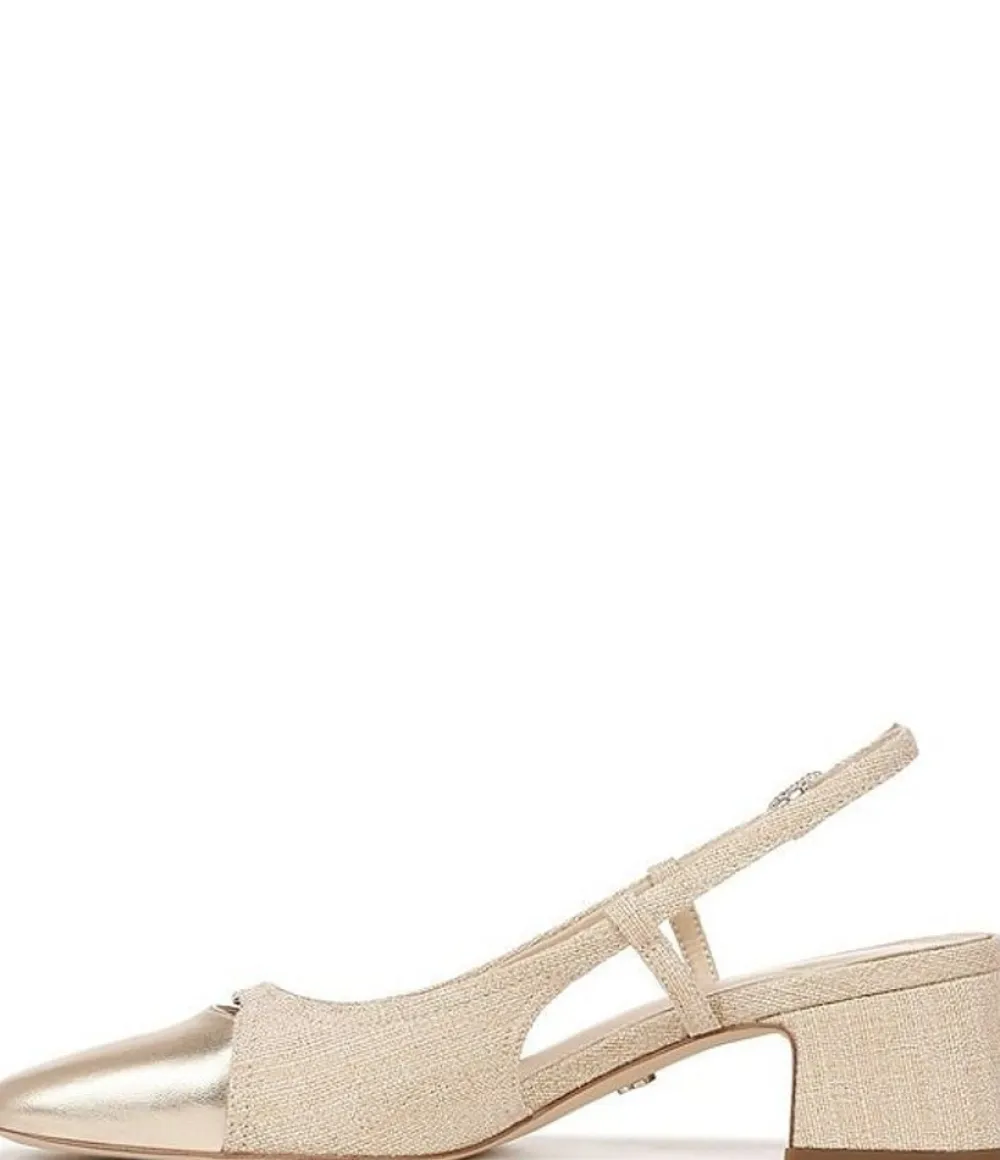 Hot Tarra 2 Gold Slingback Heel