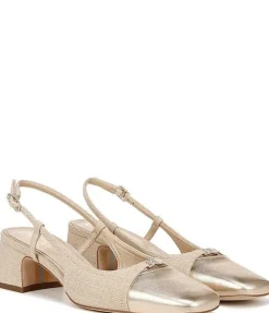 Hot Tarra 2 Gold Slingback Heel