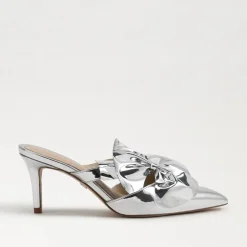 Discount Veranda Mule Pump Soft Silver Heel