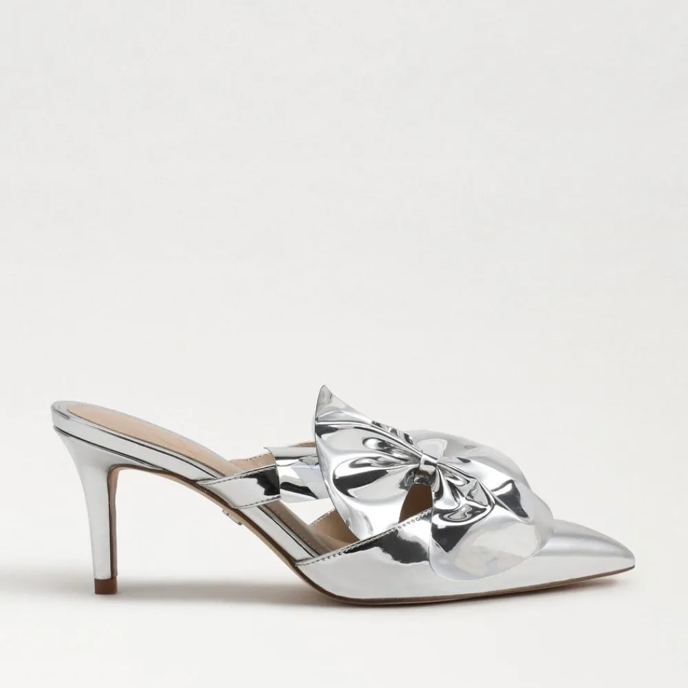 Discount Veranda Mule Pump Soft Silver Heel