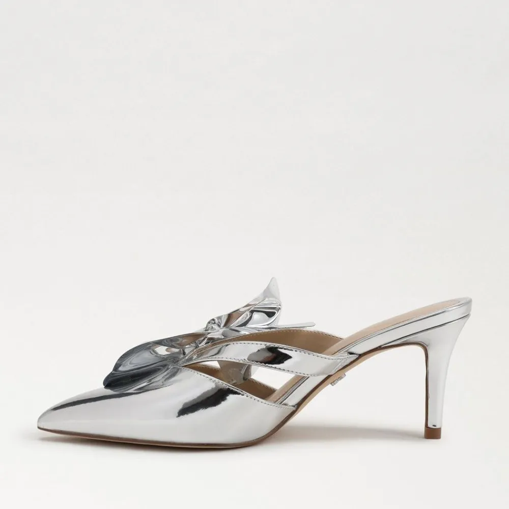 Discount Veranda Mule Pump Soft Silver Heel