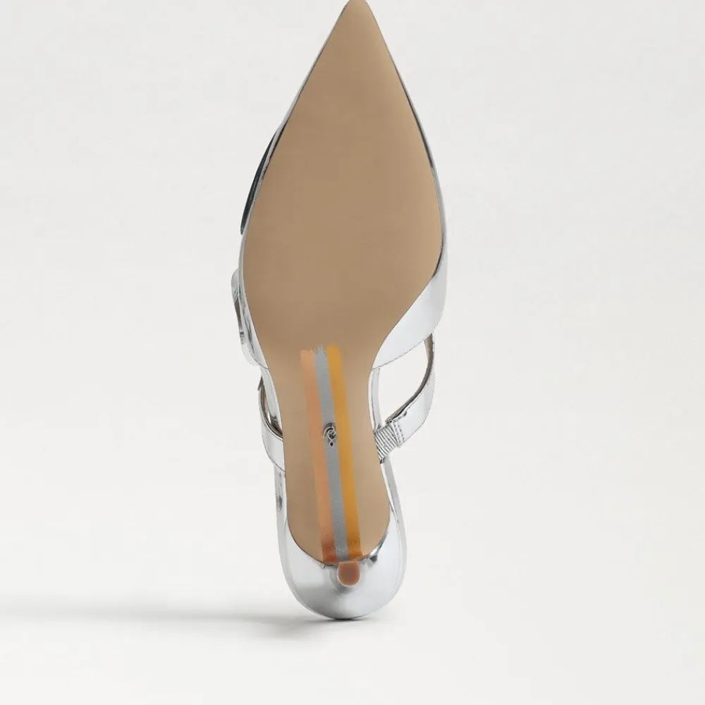 Discount Veranda Mule Pump Soft Silver Heel