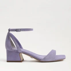 New Wilson Kitten Heel In Purple Iris Heel