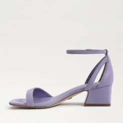 New Wilson Kitten Heel In Purple Iris Heel