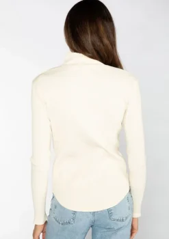 Discount S'Edge Apparel Olivia Top Meringue Blouses