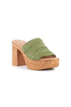 Cheap Applause Platform Sandal Heel