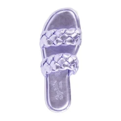Hot Golden Coast Metallic Lavender Sandal Sandal