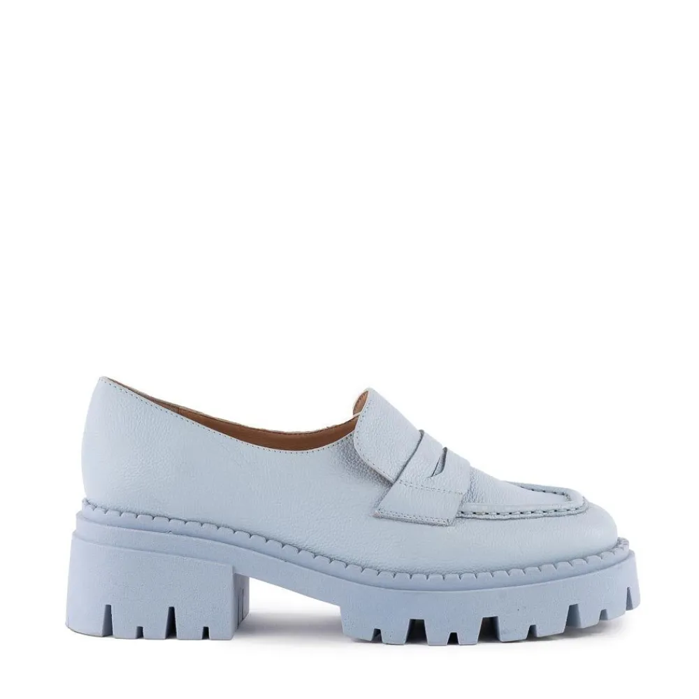 Flash Sale Meridian Baby Blue Loafer Loafers/Oxfords