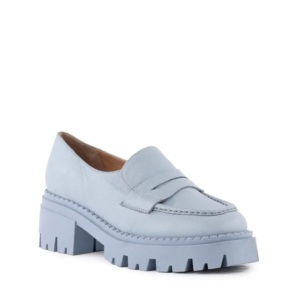 Flash Sale Meridian Baby Blue Loafer Loafers/Oxfords